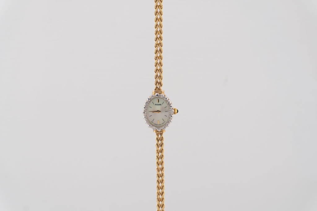 [RN-00002] Reloj Pulsar Oro con diamantes