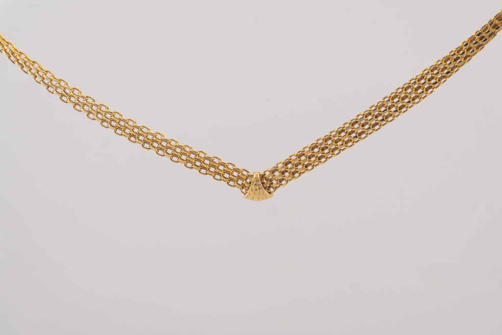 [CA-00018] Gargantilla de oro con corazón
